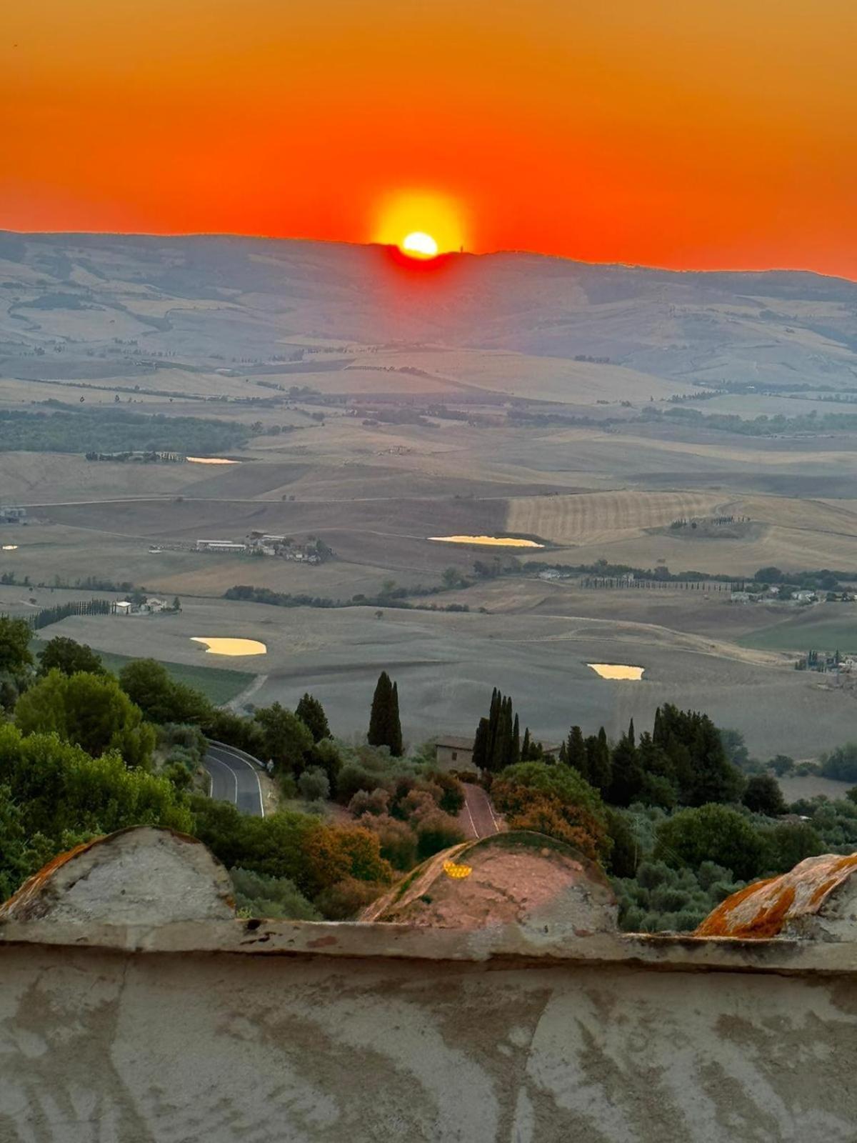 La Terrazza Sulla Val D'Orcia Daire Castiglione dʼOrcia Dış mekan fotoğraf