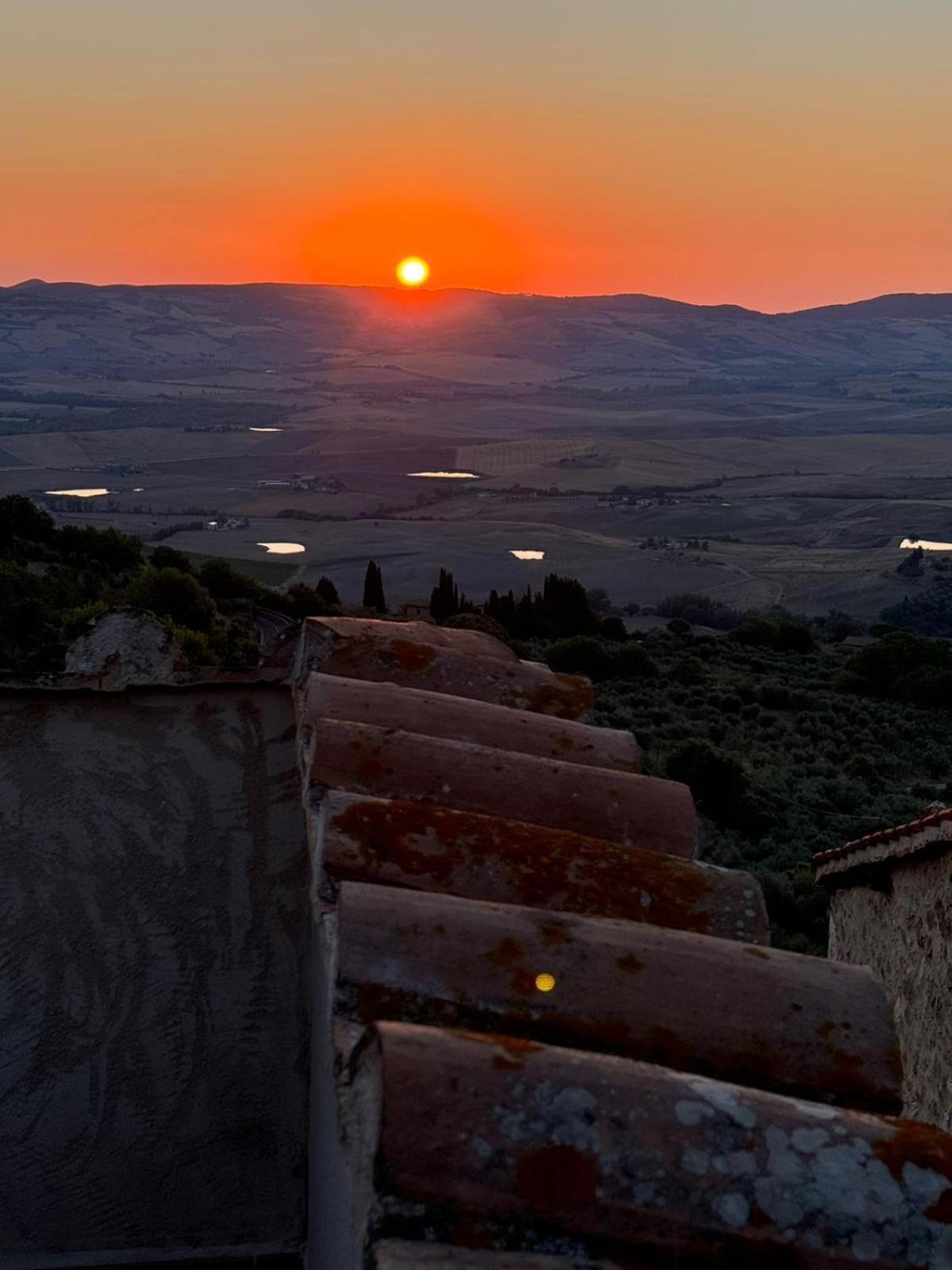 La Terrazza Sulla Val D'Orcia Daire Castiglione dʼOrcia Dış mekan fotoğraf
